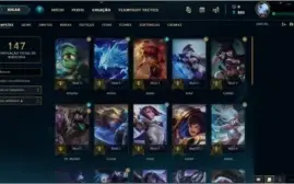 CONTA LOL DIAMANTE 3 COM EZ PULSEFIRE E 65% MMR