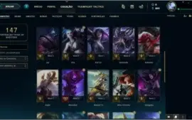 CONTA LOL DIAMANTE 3 COM EZ PULSEFIRE E 65% MMR