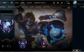 CONTA LOL DIAMANTE 3 COM EZ PULSEFIRE E 65% MMR