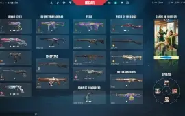 Conta com muitas skins, Karambit Saqueadora e etc...