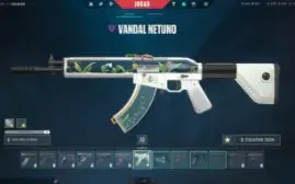 Conta valorant ex diamante com vandal Netuno