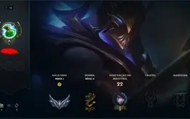 conta com skin zed dizimador