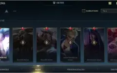 CONTA WILD RIFT - PLATINA IV, 10+ SKINS, 35+ CHAMPS, LVL 39