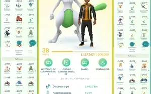 Conta Pokemon Go Nível 38