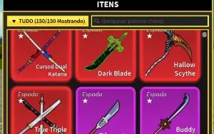 Conta blox fruits muito upada e com 2600 robux kitsune perm