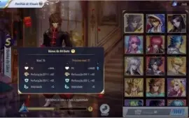 Conta Saint Seiya Awakening Top! Para Torneios