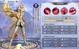 Conta Saint Seiya Awakening Top! Para Torneios