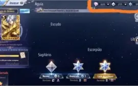 Conta Saint Seiya Awakening Top! Para Torneios