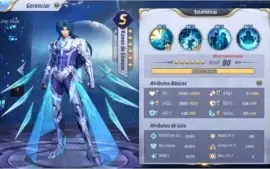 Conta Saint Seiya Awakening Top! Para Torneios