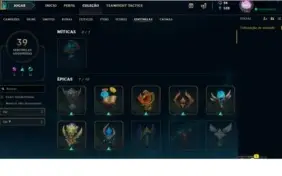 Conta league of legends atualmente DIAMANTE 2 ex mestre!