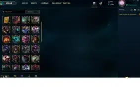 Conta league of legends atualmente DIAMANTE 2 ex mestre!