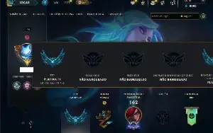Unranked com 45 Champs e 31 Skins