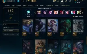 Unranked com 45 Champs e 31 Skins