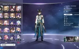 Conta Honkai Star Rail Dan Heng IL Robin e outros t5