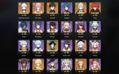 Genshin Ar59/ +37 Tiros/ Hutao + Homa/ Raiden C1
