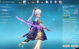 Genshin Ar59/ +37 Tiros/ Hutao + Homa/ Raiden C1