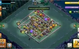 CLASH OF CLANS CV13 FULL + 10700 GEMAS