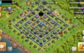 CLASH OF CLANS CV13 FULL + 10700 GEMAS