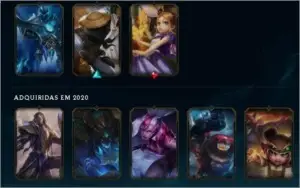 Vendo conta Diamante 1 com 81 campeões e 34 skins
