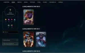 Conta De Lol - 30 Campeões - Prata