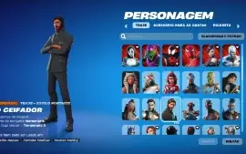 Conta fortnite OG/Tryhard com itens raros e exclusivos