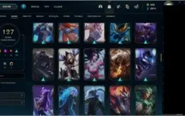Conta de League Of Legends com mais de R$1.700,00 gasto