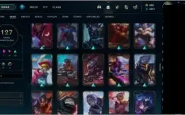 Conta de League Of Legends com mais de R$1.700,00 gasto