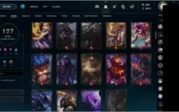 Conta de League Of Legends com mais de R$1.700,00 gasto
