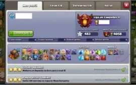 Clash OF Clans cv10,5 TOP quase full
