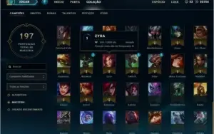 Conta LOL DIamante V  91 Champ 25 Skins 3 Páginas Runa