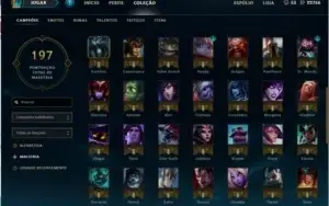 Conta LOL DIamante V  91 Champ 25 Skins 3 Páginas Runa