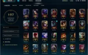 Conta LOL DIamante V  91 Champ 25 Skins 3 Páginas Runa