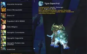 Conta WoW - Mounts TCG`s