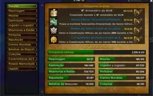Conta WoW - Mounts TCG`s
