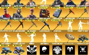 CONTA RARA FORTNITE 2017