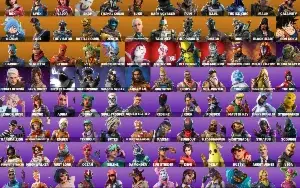 CONTA RARA FORTNITE 2017