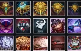 Conta lol ouro 5, 60 skins, 2 lendárias, 5 pg de runas,