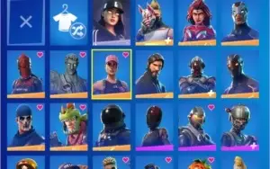 CONTA FORTNITE ANTIGA COM SALVE O MUNDO