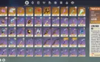 Ar 60 - 22 Personagens 5* + 12 Armas 5*