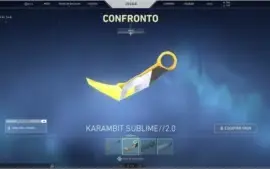 CONTA DIAMANTE 3 - VARIAS SKINS(KARAMBIT E MACHADO SUBLIMES)