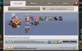 clash of clans CV 12 COM 5 CONSTRUTORES DA PRA MUDAR DE NOME
