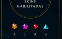 CONTA LOL MUITAS SKINS RARAS PRATA 2 PREÇO BOM