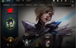 CONTA LOL MUITAS SKINS RARAS PRATA 2 PREÇO BOM
