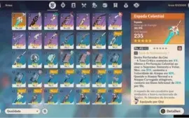 Genshin Impact - Zhongli + Qiqi + Espada Celestial AR 26
