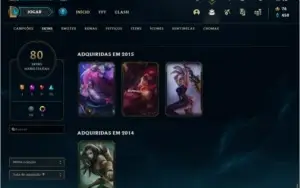 Conta League of Legends