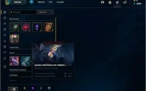 Conta unranked de 2014 com 3 skins e 22 champs