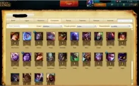 Bronze 2 - 54 campeões - 5 skin - main adc - smurf