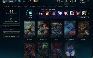 Mestre com 40 Champs e 5 Skins ( 87 PDL )