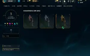 Mestre com 40 Champs e 5 Skins ( 87 PDL )