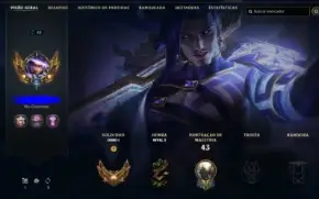 Conta Yasuo Tinta Sombria De Prestigio